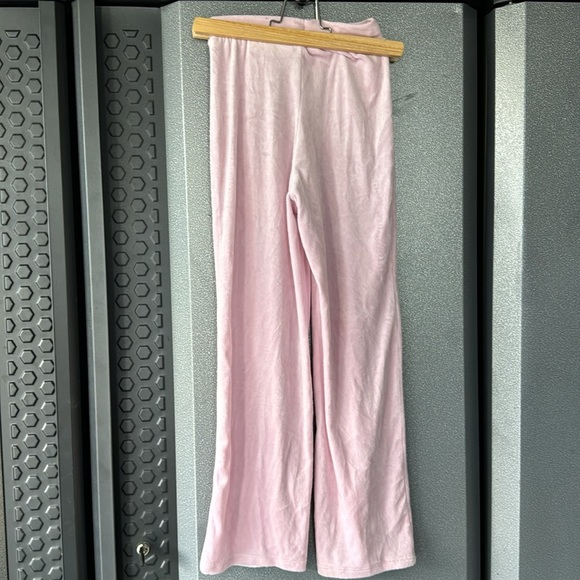 Girls H&M velvet straight leg sweat pants Sz 10 - Picture 6 of 6